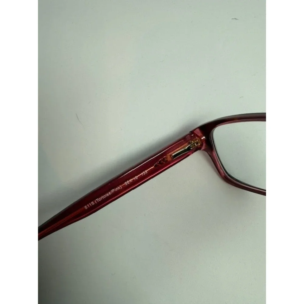 Coach HC 6040 Brooklyn Eyeglasses Tortoise Pink Rectangular Frame 5115 52-16-135